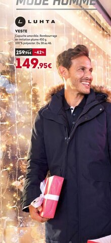 VESTE - Sport 2000 à Marseille VESTE en promo chez Sport 2000 Marseille à 149,95 €