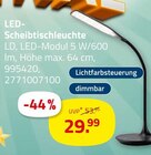 LED-Scheibtischleuchte im ROLLER Prospekt LED-Scheibtischleuchte von im aktuellen ROLLER Prospekt für 29,99 €