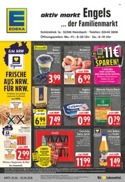 EDEKA Prospekt für Nideggen: "Aktuelle Angebote", 24 Seiten, 20.04.2026 - 25.04.2026
