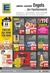 Aktueller EDEKA Discounter Prospekt in Nideggen und Umgebung, "Aktuelle Angebote" mit 24 Seiten, 20.04.2026 - 25.04.2026