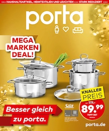 Aktueller porta Möbel Möbel & Einrichtung Prospekt für Peißen: MEGA MARKEN DEAL mit 4} Seiten, 28.07.2024 - 03.08.2024