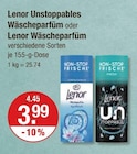 Unstoppables Wäscheparfüm von Lenor für 3,99 € bei V-Markt im Angebot Unstoppables Wäscheparfüm von Lenor im aktuellen V-Markt Prospekt