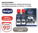 Spezial-Entkalker im Angebot bei GLOBUS in Amberg Spezial-Entkalker Angebote von Durgol bei GLOBUS Amberg für 9,99 €