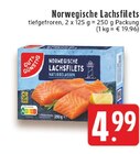 Norwegische Lachsfilets im Angebot bei EDEKA in Euskirchen Norwegische Lachsfilets Angebote von Gut & Günstig bei EDEKA Euskirchen für 4,99 €