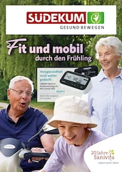 Südekum GmbH & Co.KG Sanitätshäuser Prospekt der aktuellen Woche mit 6 Seiten, gültig von 11.03.2026 bis 31.05.2026, in Hann. Münden und Umgebung Aktueller Südekum GmbH & Co.KG Sanitätshäuser Prospekt in Hann. Münden und Umgebung, "Fit und mobil durch den Frühling" mit 6 Seiten, 11.03.2026 - 31.05.2026