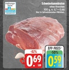 Aktuelles Schweinekammbraten ohne Knochen Angebot bei EDEKA in Fürth ab 0,59 €