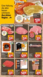 Schweinefleisch im REWE Prospekt in Pforzheim Aktueller REWE Prospekt mit Schweinefleisch, "Dein Markt", Seite 10
