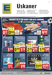 Bier im EDEKA Prospekt in Emsdetten Aktueller EDEKA Prospekt mit Bier, "Aktuelle Angebote", Seite 1