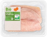 Einfach Bio Frisches Puten-Schnitzel von  im aktuellen REWE Prospekt für 24,99 €