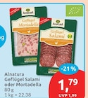 Geflügel Salami von Alnatura für 1,79 € bei budni im Angebot Geflügel Salami von Alnatura im aktuellen budni Prospekt