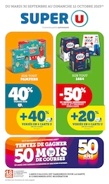 Catalogue Super U "Super U" à Treboul et alentours, 40 pages, 30/09/2025 - 12/10/2025