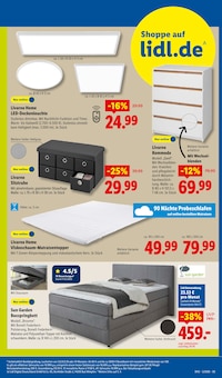 Boxspringbett im aktuellen Lidl Prospekt (Berlin) Boxspringbett im Lidl Prospekt "LIDL LOHNT SICH" mit 66 Seiten (Berlin)