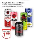 Ready to Drink-Dose oder -Flasche im Angebot bei GLOBUS in Trier Ready to Drink-Dose oder -Flasche Angebote von Bacardi, Pitu, Jack Daniel's oder Gorbatschow bei GLOBUS Trier für 1,99 €