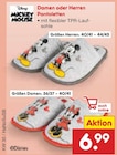 Damen oder Herren Pantoletten im Angebot bei Netto Marken-Discount in Ratingen Damen oder Herren Pantoletten Angebote von Disney bei Netto Marken-Discount Ratingen für 6,99 €