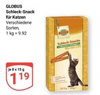 Aktuelles Schleck-Snack für Katzen Angebot bei GLOBUS in Trier ab 1,19 €