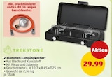 2-Flammen-Campingkocher Angebote von TREKSTONE bei Penny Braunschweig für 29,99 €