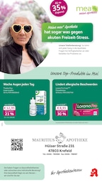 mea - meine apotheke Prospekt für Krefeld: "Unsere Mai-Angebote", 4 Seiten, 01.05.2026 - 31.05.2026
