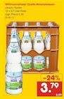 Mineralwasser bei Netto Marken-Discount im Brigachtal Prospekt für 3,79 €