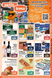 Aktueller aktiv & irma Supermarkt Prospekt in Edewecht und Umgebung, "Top Angebote" mit 16 Seiten, 08.09.2025 - 13.09.2025
