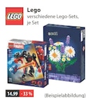 verschiedene Lego-Sets im V-Markt Prospekt verschiedene Lego-Sets von Lego im aktuellen V-Markt Prospekt für 14,99 €
