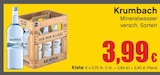 Mineralwasser im Angebot bei RAN in Ulm Mineralwasser Angebote von Krumbach bei RAN Ulm für 3,99 €