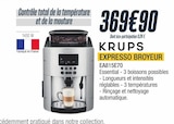 Expresso broyeur - KRUPS en promo chez Proxi Confort La Rochelle à 369,90 €