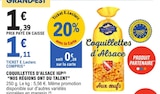 Coquillettes d'Alsace IGP - Nos Régions Ont Du Talent - E.Leclerc Coquillettes d'Alsace IGP - Nos Régions Ont Du Talent à 1,11 € dans le catalogue E.Leclerc