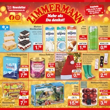 Weihnachtskugeln Angebot im aktuellen Zimmermann Prospekt auf Seite 1