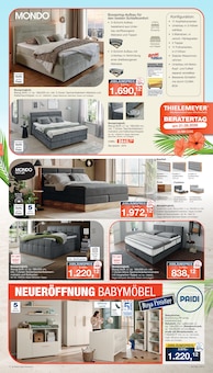 Boxspringbett im aktuellen Möbel Inhofer Prospekt (München) Boxspringbett im Möbel Inhofer Prospekt "Wir feiern 95 Jahre Jubiläum" mit 12 Seiten (München)