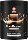 MaxPresso Protein Coffee von Maxi Nutrition für 10,99 € bei REWE im Angebot MaxPresso Protein Coffee von Maxi Nutrition im aktuellen REWE Prospekt