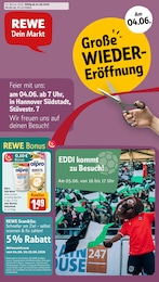 REWE Prospekt für Hannover mit 14 Seiten REWE Prospekt "Dein Markt" für Hannover, 14 Seiten, 01.06.2026 - 06.06.2026