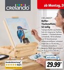 Koffer-Tischstaffelei von CRELANDO im aktuellen Lidl Prospekt