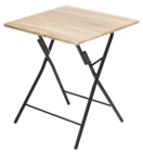 Table pliante 2 places en promo chez Bazarland Table pliante 2 places dans le catalogue Bazarland