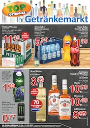 TOP Getränke Prospekt für Düsseldorf mit 4 Seiten TOP Getränke Prospekt für Düsseldorf: "Aktuelle Angebote", 4 Seiten, 27.10.2025 - 31.10.2025