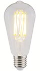 Ampoules LED filament ST64 - Jacobsen en promo chez Castorama Garges-lès-Gonesse à 10,90 €