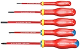 Brico Cash Lisieux - Promo Coffret de 5 tournevis isolés 1000V Promo Coffret de 5 tournevis isolés 1000V à 32,50 € dans le catalogue Brico Cash à Lisieux
