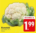 Blumenkohl von  im aktuellen EDEKA Prospekt für 1,99 €