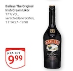 The Original Irish Cream Likör Angebote von Baileys bei GLOBUS Krefeld für 9,99 €