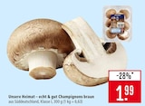 Champignons braun im Angebot bei Marktkauf in Stuttgart Champignons braun Angebote von Unsere Heimat bei Marktkauf Stuttgart für 1,99 €