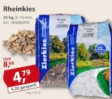 Rheinkies bei Sonderpreis Baumarkt im Prospekt "" für 4,79 €