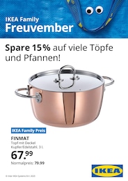 Möbel & Einrichtung Prospekt von IKEA in Nauroth Aktueller IKEA Möbel & Einrichtung Prospekt für Nauroth: Freuvember FINMAT mit 1} Seite, 17.11.2025 - 23.11.2025