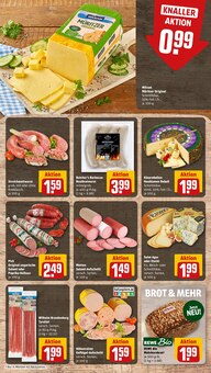 Mettwurst im aktuellen REWE Prospekt (Frankfurt (Main)) Mettwurst im REWE Prospekt "Dein Markt" mit 24 Seiten (Frankfurt (Main))