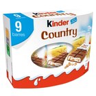 Barres Chocolatées Lait Céréales - KINDER COUNTRY dans le catalogue Carrefour