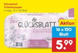 Netto Marken-Discount Herzfelde - Toilettenpapier Angebot im Prospekt Toilettenpapier bei Netto Marken-Discount im Herzfelde Prospekt für 5,99 €
