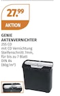 Aktenvernichter 255 CD von GENIE im aktuellen Müller Prospekt für 27,99 €