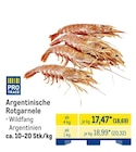 Argentinische Rotgarnele im Angebot bei METRO in Nürtingen Argentinische Rotgarnele Angebote von pro trace bei METRO Nürtingen für 18,69 €
