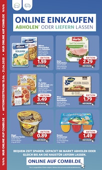 Milch im aktuellen combi Prospekt (Paderborn) Milch im combi Prospekt "Markt - Angebote" mit 34 Seiten (Paderborn)