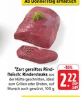 Aktuelle Rindfleisch Angebote bei EDEKA in Heilbronn Aktuelles Rindersteaks Angebot bei EDEKA in Heilbronn ab 2,22 €