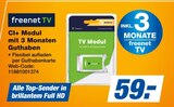 CI+ Modul mit 3 Monaten Guthaben bei expert im Gevelsberg Prospekt für 59,00 €