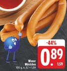 Aktuelles Wiener Würstchen Angebot bei E center in Dresden ab 0,89 €